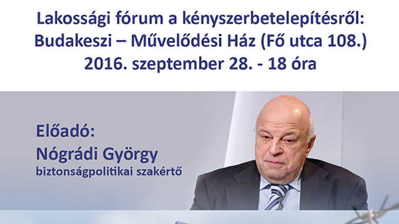 Nógrádi György – Ne kockáztassuk Magyarország jövőjét!