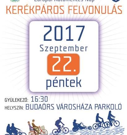 I’ Bike Budaörs – Kerékpáros felvonulás szeptember 22-én