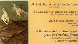 A Biblia a művészetben - A Budaörsi Református Egyház 70. évfordulója