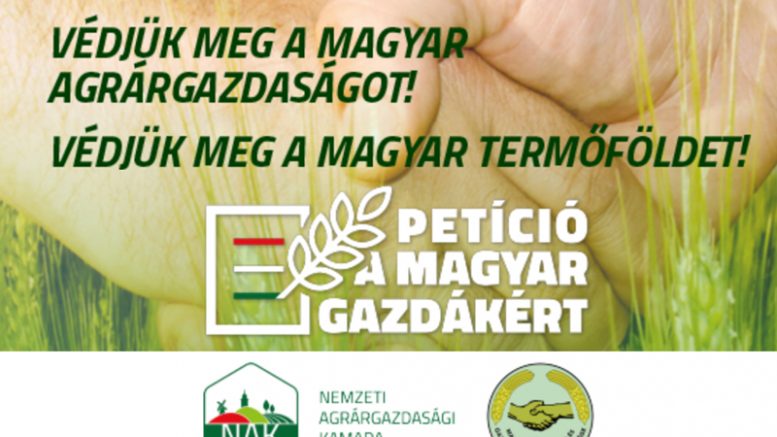 Védjük meg a Magyar Gazdákat! Petíció