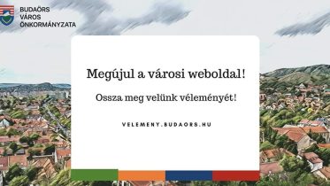 Budaörs Város Önkormányzatának weboldala megújul.